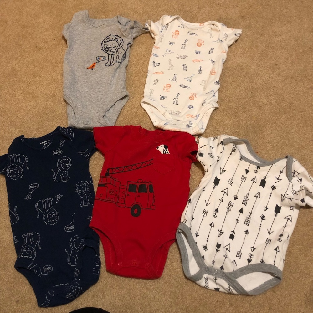 🎉HP🎊Baby boys onesies. - Picture 1 of 2